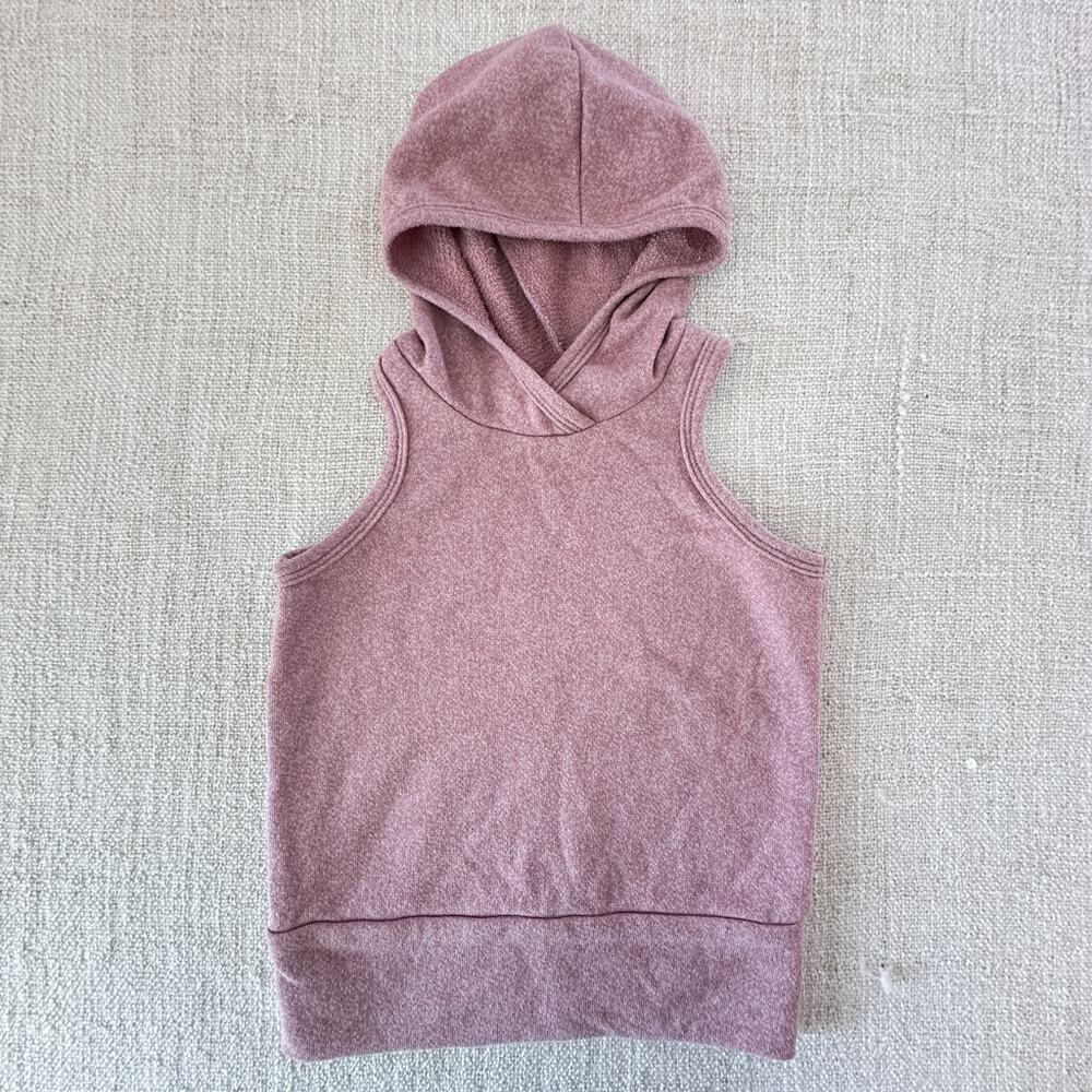 Little Wedgies purple sleeveless hoodie VGUC 2T